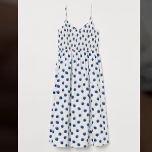 Smocked Cotton Dress